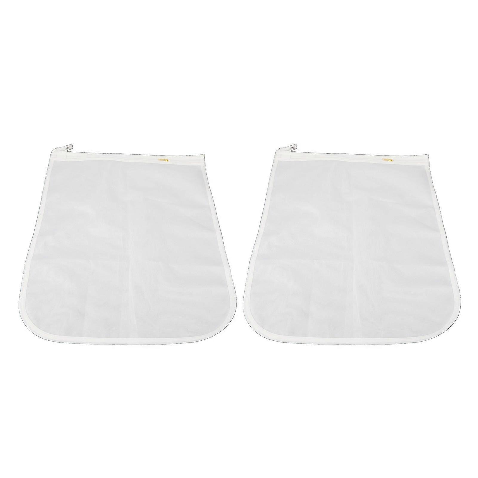 Mesh Laundry Bag Plus Size with Zipper for Washing Machine - 2 Pack
