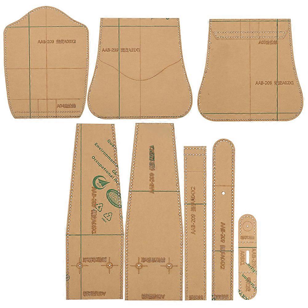 DIY Wallet Pattern Template Transparent Acrylic Manual Mobile Phone Purse Template