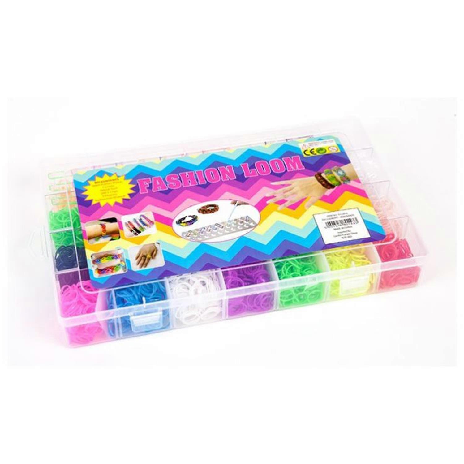 Loom Kit- 4000 Bands Movable Kit Charms