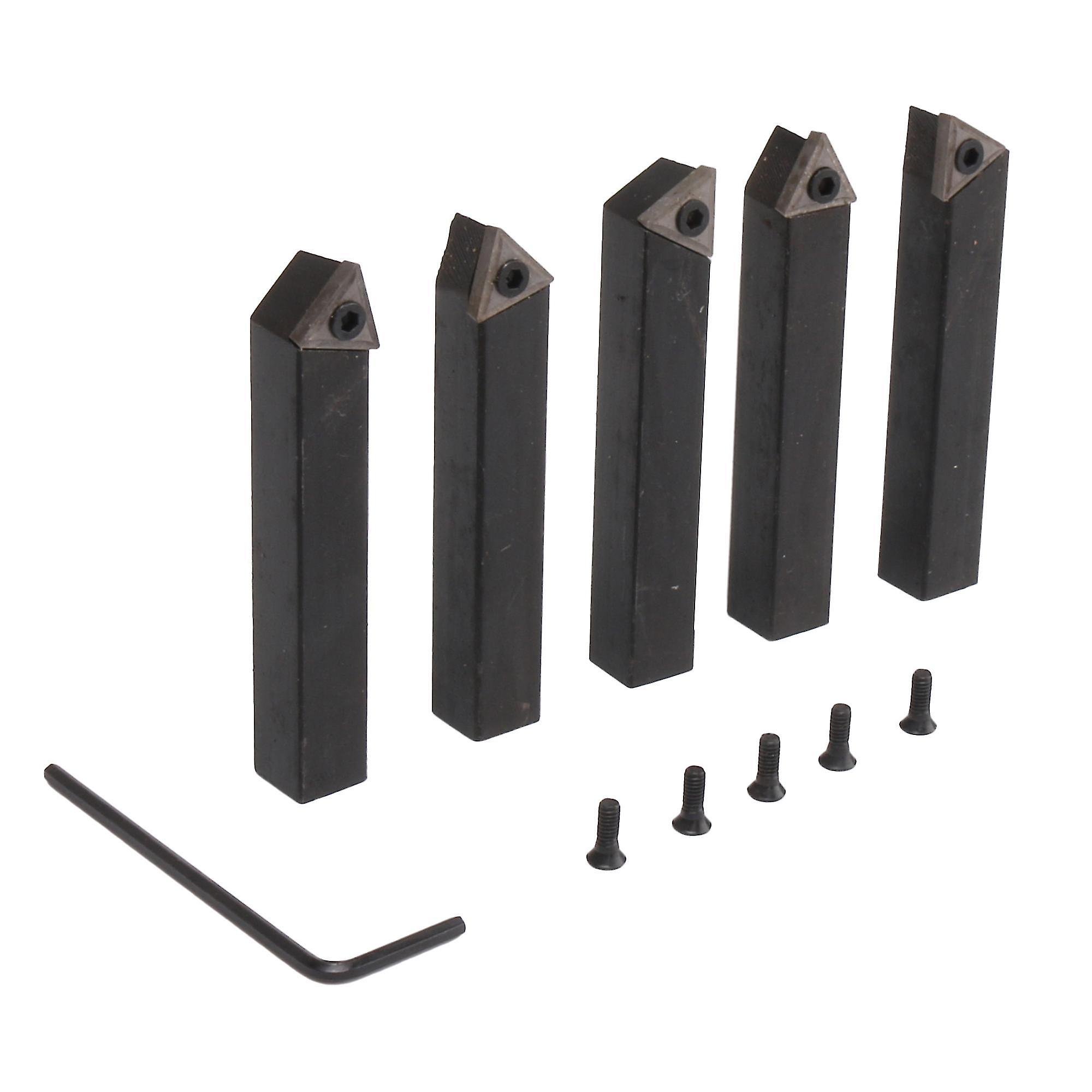 Lathes Black 3/8 Inch Index-able Carbide Insert Turning Tool Bit Lathe Sets