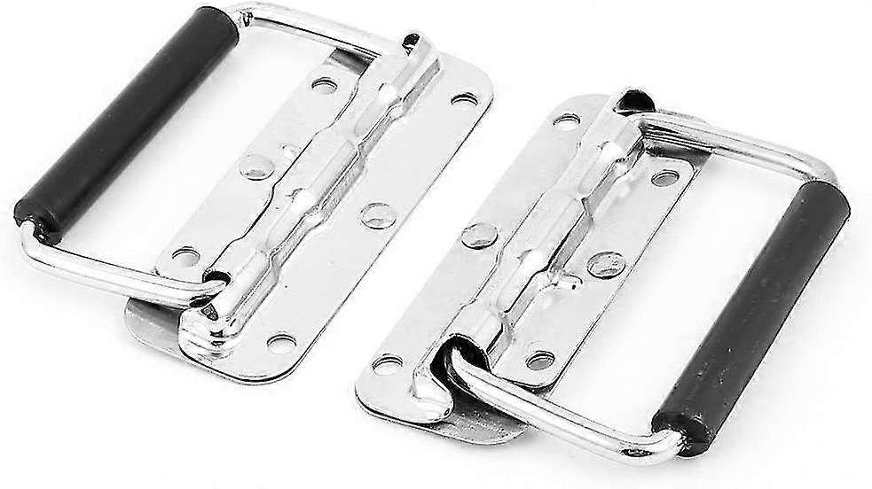2 Pcs Built -in Handle Small With Spring, Stainless Steel Traction Handles Of 110 * 41mm
