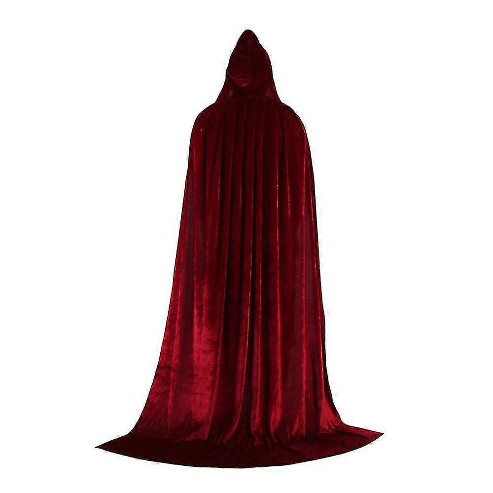 Cap Unisexe Halloween Manteau Diable Sorcière Sorcière Halloween Cosplay de Noël