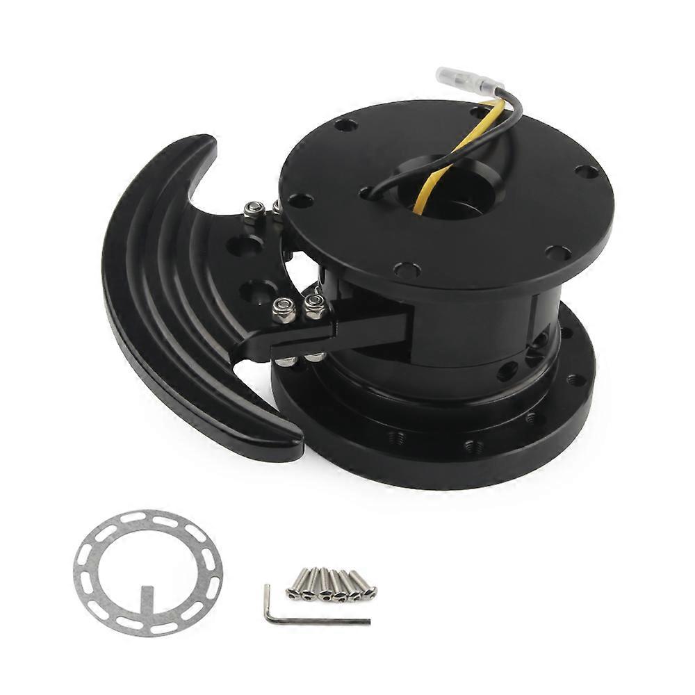 Steering Wheel Quick High Tilt Racing Release Hub Kit Adapter Body Removable