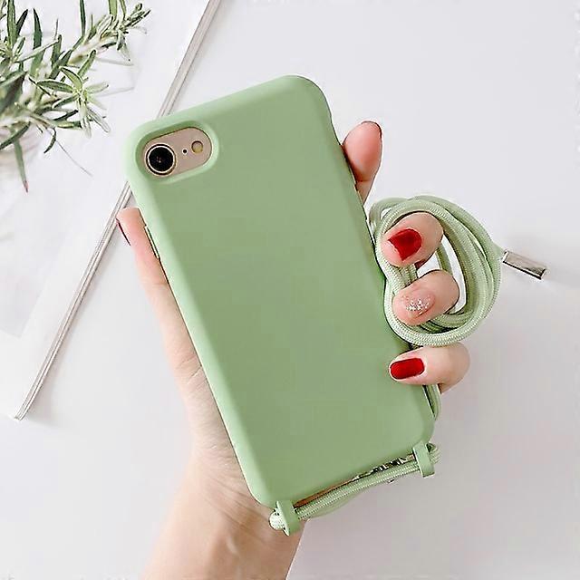 Case For iPhone 13 12 Pro Max 11 SE 2020 X XR XS Max 8 7 Shockproof Back Cover Solid Colored Silicone