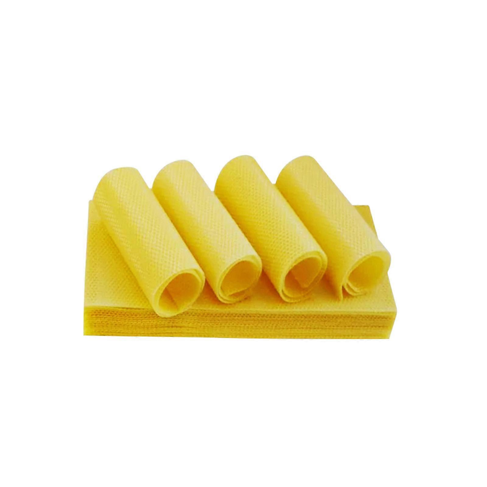 10pcs Natural Beeswax Sheet Beekeeping Bee With Excellent Deep Room Nest Honey Nest Base Sheet Honey Bee Wax Sheet Nest Base Honeycomb