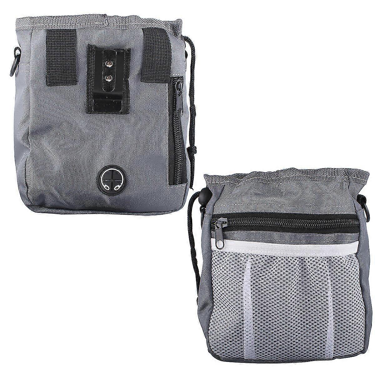 Waterproof Training Bag With Adjustable Belt, Pet Puppy Treat Bag For Outdoor Dog Walking