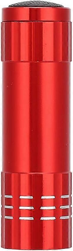 Egg Candler Tester, Egg Incubator Tester Portable Cool Light Candling Lamp Battery(Not Included) Power Poultry Farm Accessory(Red)