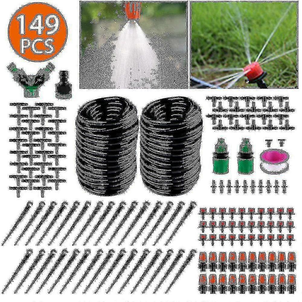 Irrigation Drip Kit,garden Irrigation System,adjustable Automatic Micro Irrigation Kits-30m