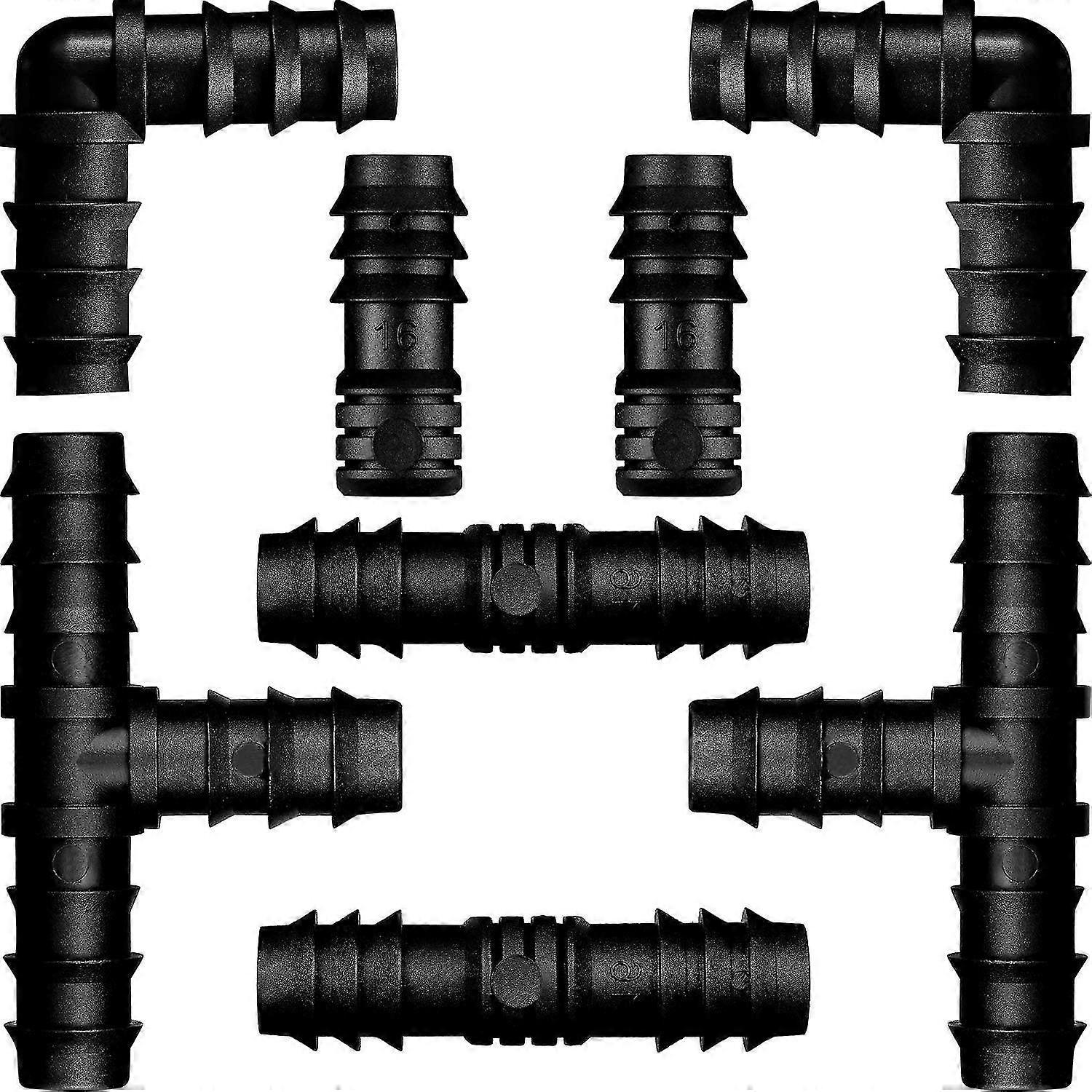 Hose Connectors for 16mm Irrigation System (Mixed)