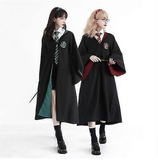 Harry Potter 6db Set Magic Wizard Cosplay Díszes ruha Cape Köpeny jelmez+