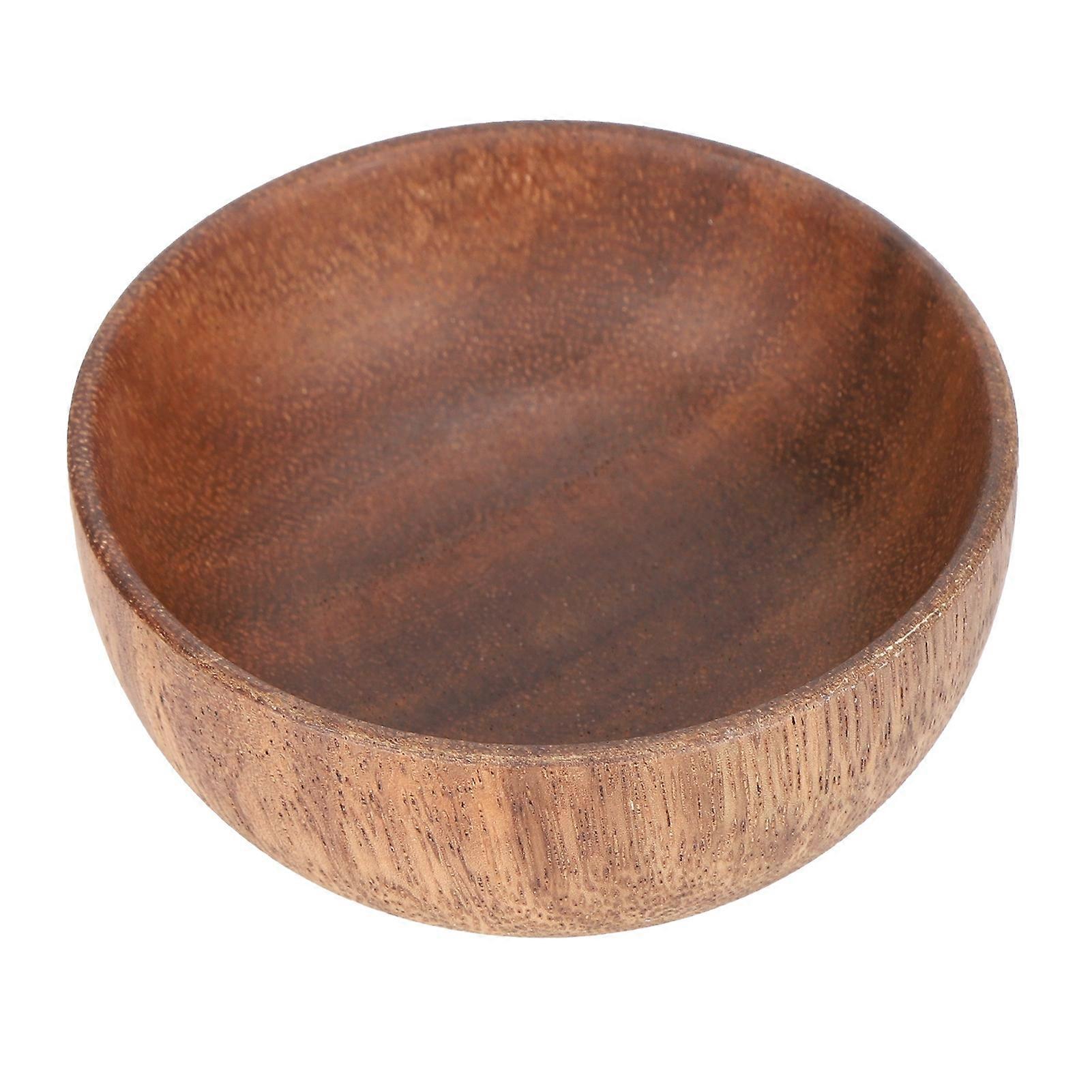 Japanese Wooden Small Bowl Food Grade Multi-Function Dipping Tableware for Kitchen
