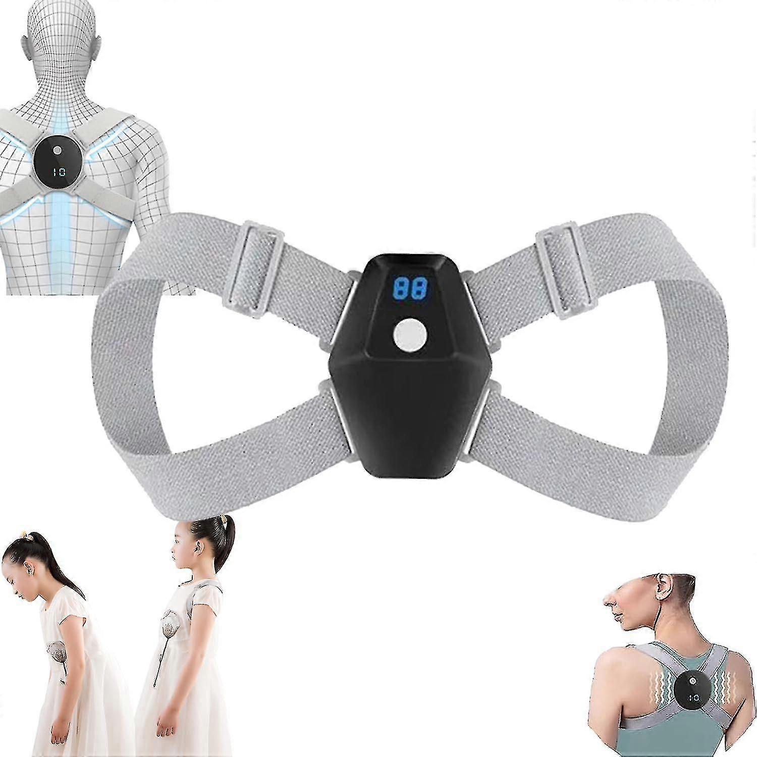 Ems Angle Sensing Posture Corrector Intelligent Correction With Sensor Vibration Reminder