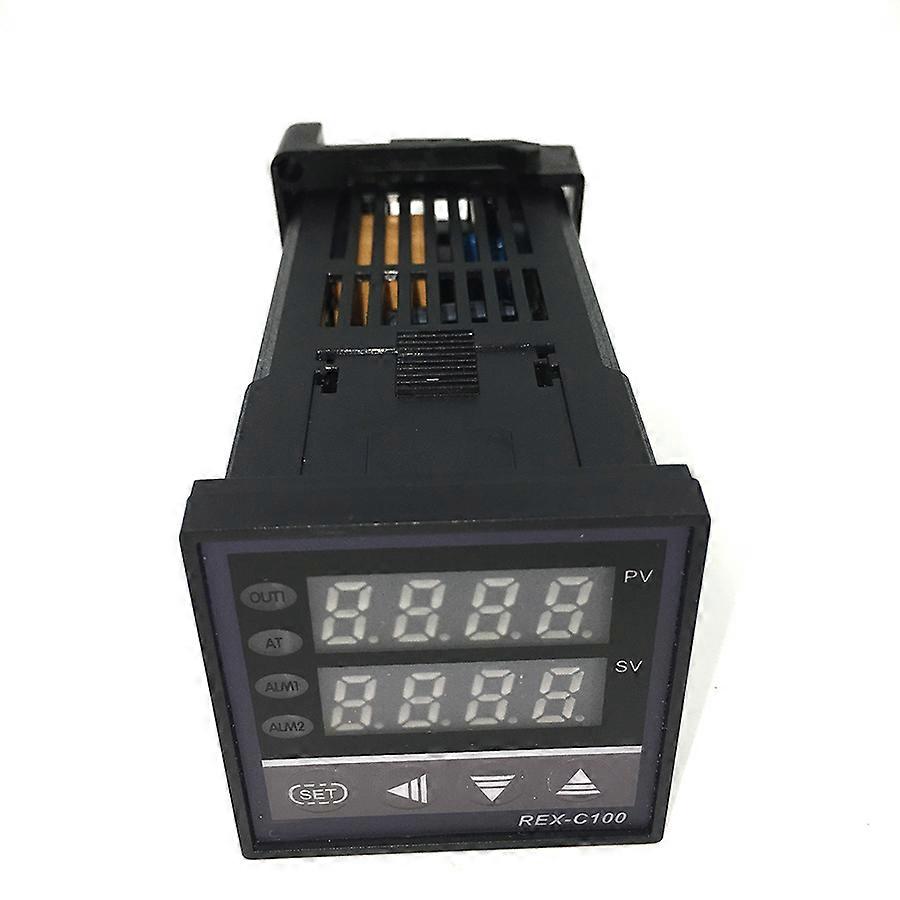 Digital PID Thermostat Temperature Controller digital REX-C100 SSR output + 40A SSR Relay + K Thermocouple Probe