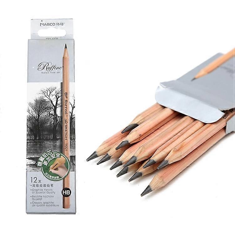 10 PCS 7001 Drawing Wooden Pencil
