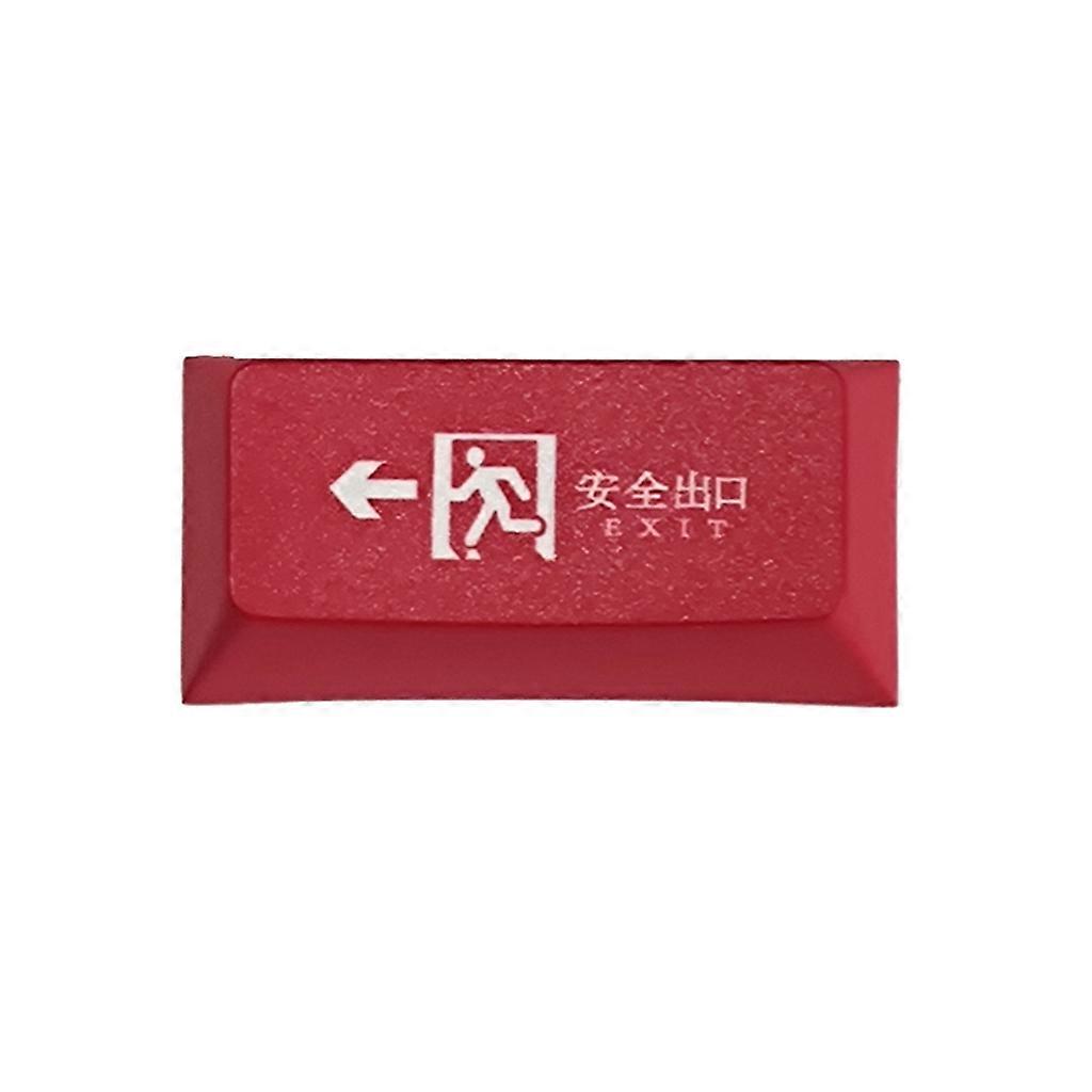 Backspace Keycap Cherry Profile Key Cap for Mechanical Keyboard SAFE EXIT