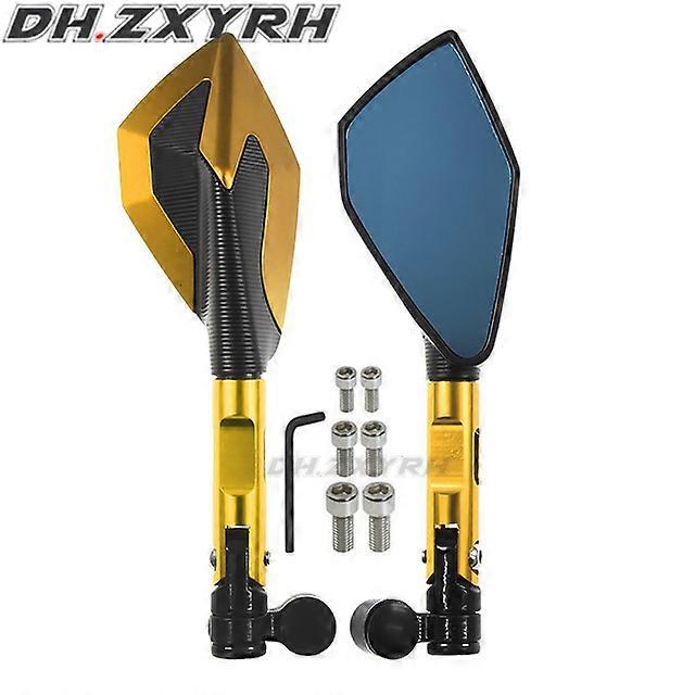 QX Motorcycle Handlebar Rear View Mirrors Anti-glare Mirror for Yamaha MT-09 MT09 MT 09 MT 07 MT07 MT-07 TRACER 2014-2021