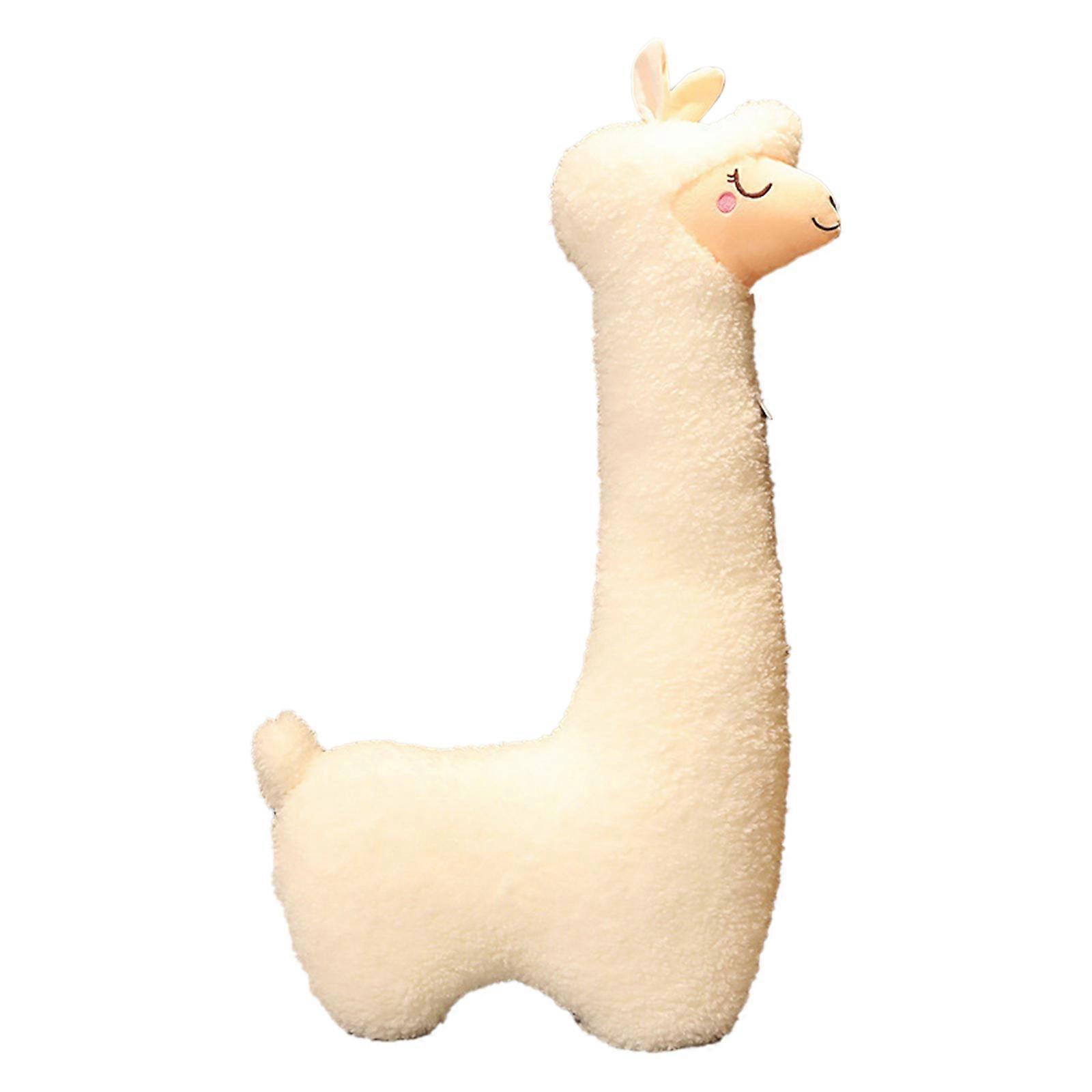 Alpaca Plush Toy Llama Stuffed Animal Toy Kids Plushie Hug Soft Pillow