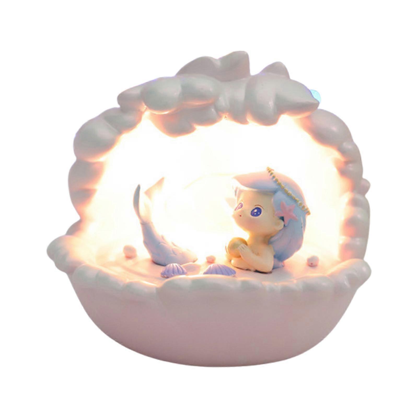 Portable Lights Shell Shape LED Durable Creative Gift Eco-friendly Night Lamp