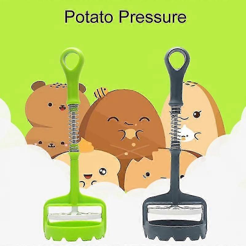Automatic Potato Masher Portable Pressing Mash Potato Fruit Vegetable Tools