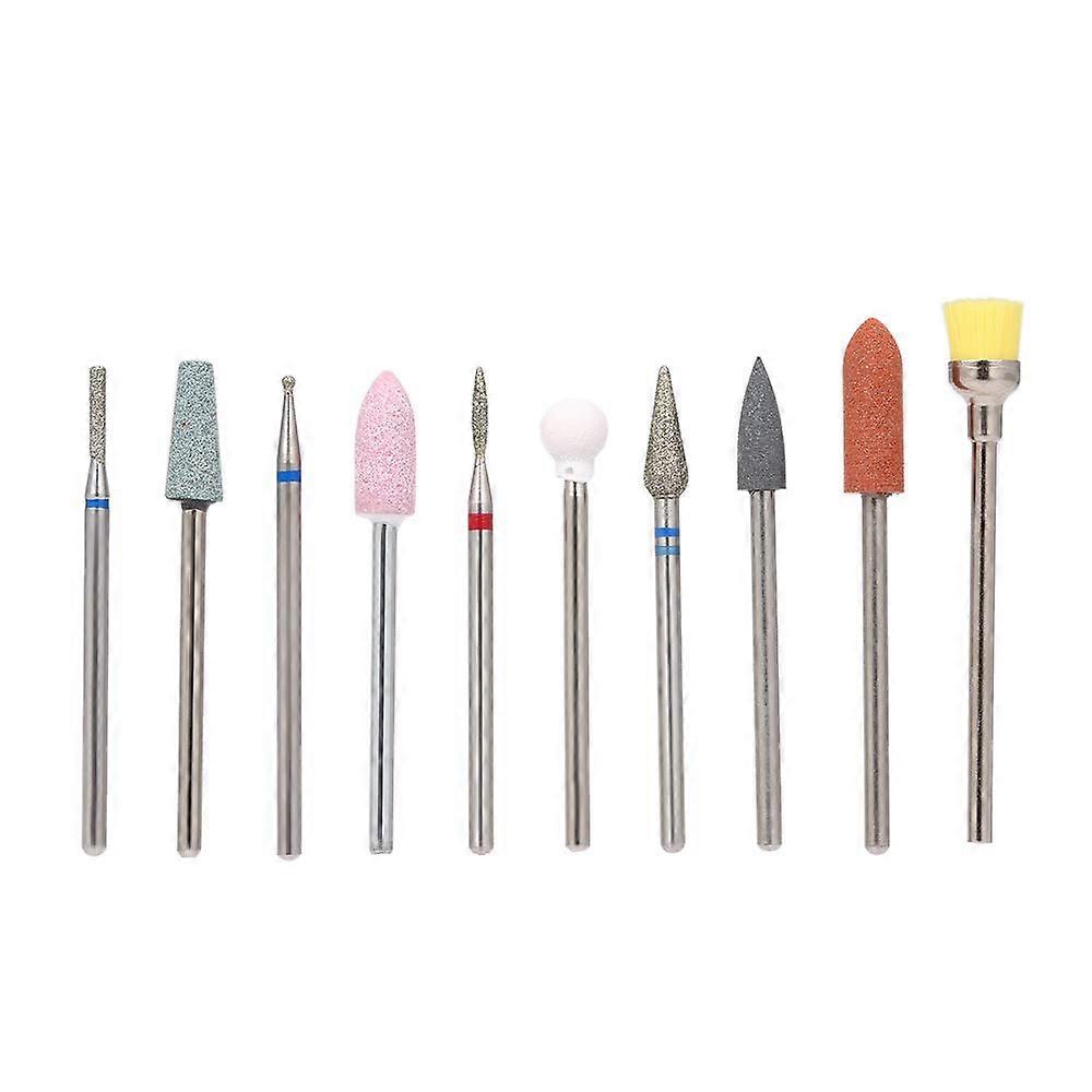 10pcs Nail Buffer Bit for Nail Cutter, #2