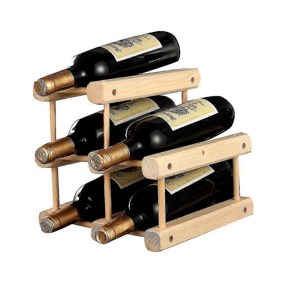 Solid Wood Wine Rack Solid Wood Wine Bottle Holder