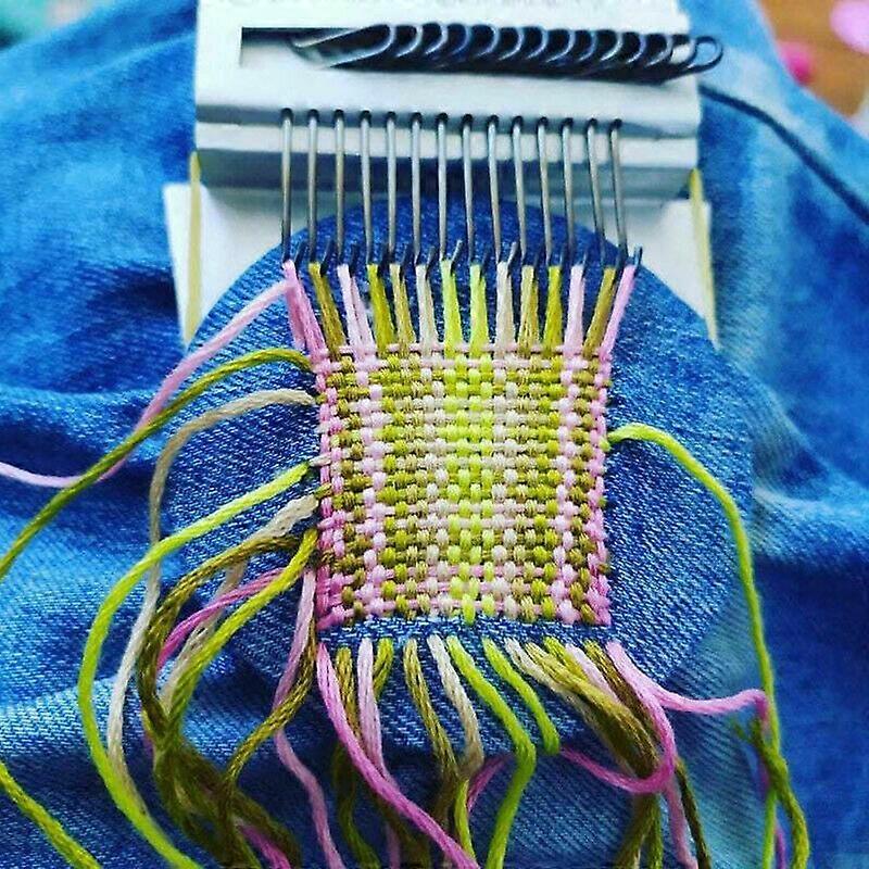 Mini Loom Speedweve Type Weave Tool Darning Machine Tool Easy Durable Handmade