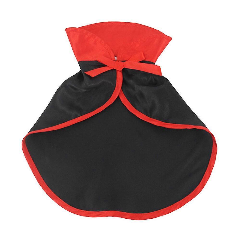 Costume de chat Noël Costumes d’animaux de compagnie Red Pet Cape Cat Costume d’Halloween Pet Apparel