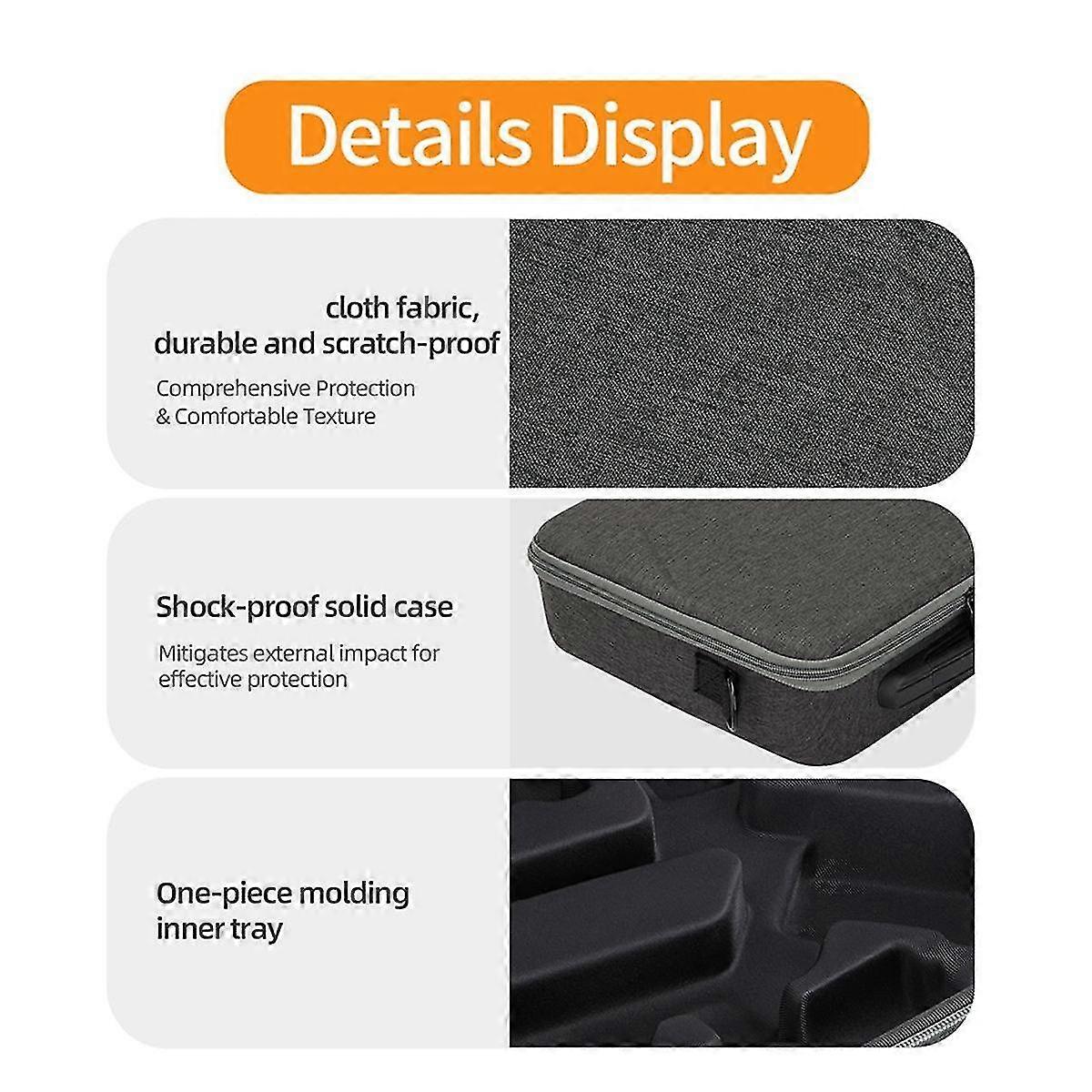 حقيبة تخزين ل 4 مجموعة حقيبة تخزين حقيبة حمل مثبتة متعددة الوظائف ملحقات الحماية