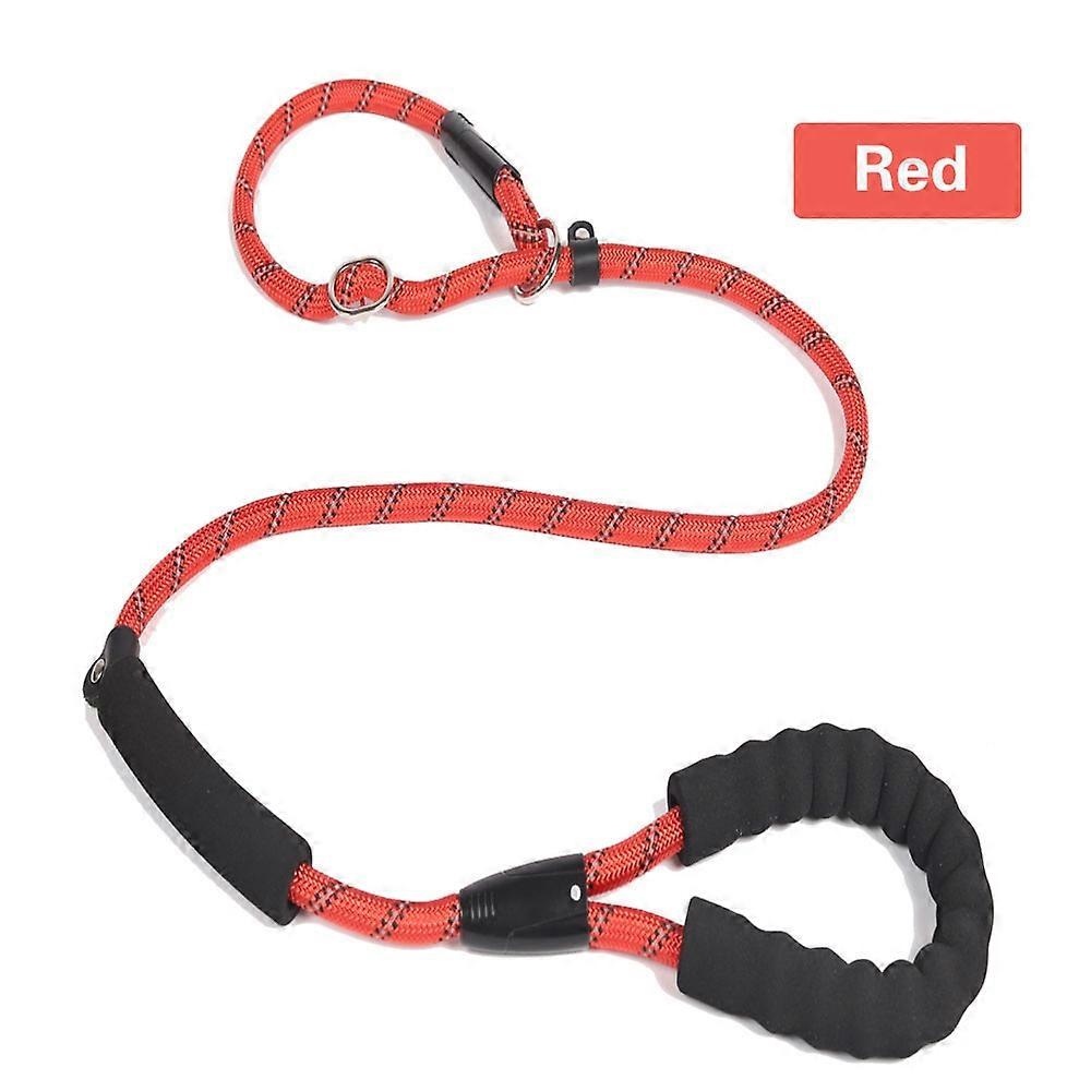 1.6M Reflective Rope Dog Lead Leash for Small Large Dogs Nylon Basic Leashes Dog Walking Big Dog Collar