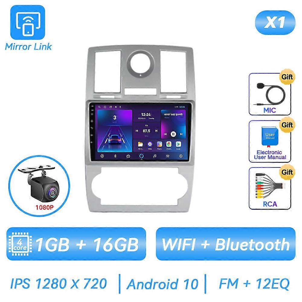 Android Car Radio For Chrysler 300C 2005 2006 2007 Multimedia Video Player Auto Carplay Navigation GPS QLED Touch Screen Stereo