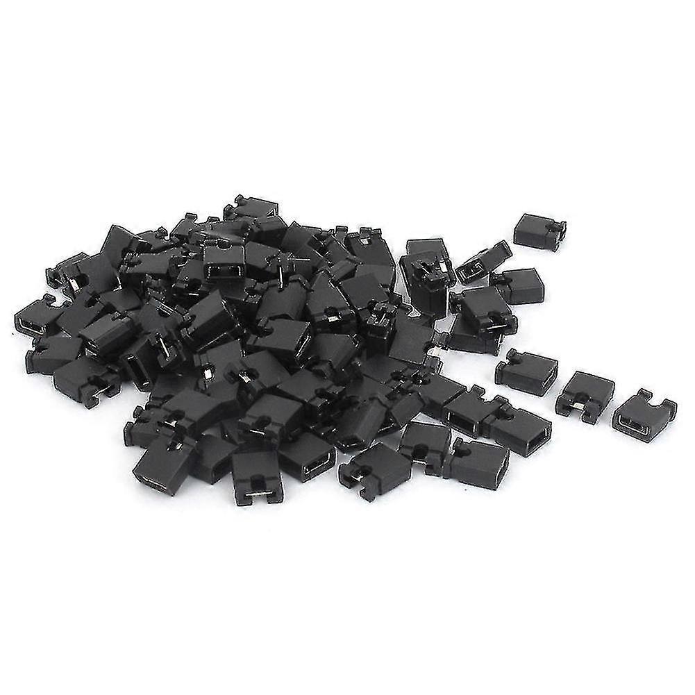 120 Pcs 2.54mm Standard Pcb Shunts Short Mini Jumper Cap Connector
