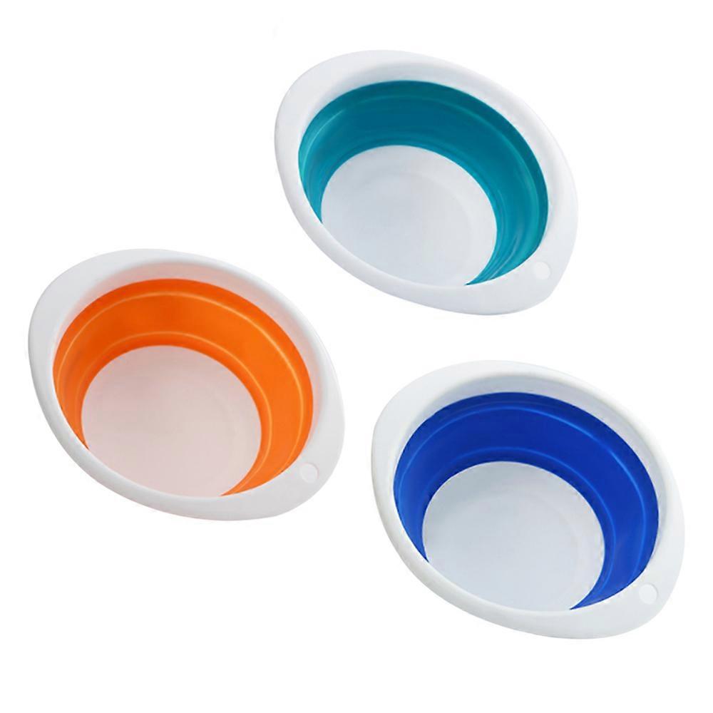 Non-stick Folding Bait Basin Open Bait Basin Mixing Bait Plate Soft Bowl Fishing Supplies and Bait Basin Box- Collapsible Lightweight Bait Bucket