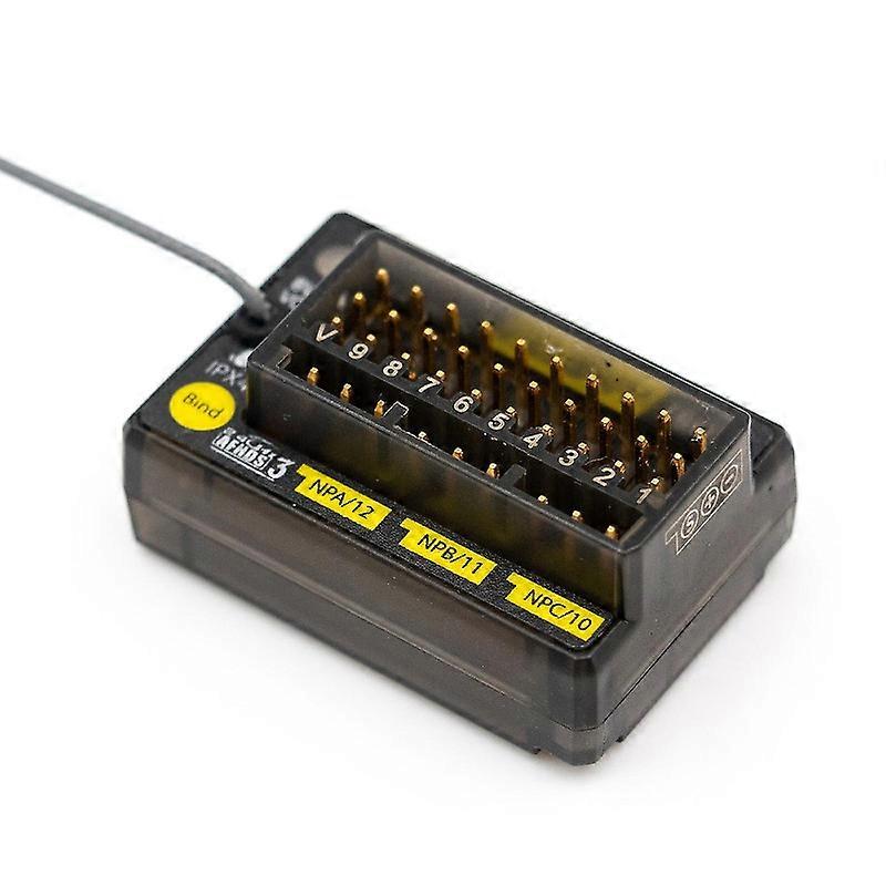 FLYSKY FGr12B 2.4GHz 12CH Ontvanger PWM PPM Ibus voor AFHDS3 Zenders RF Modules PL18/ NB4 /NB4 Li Boris