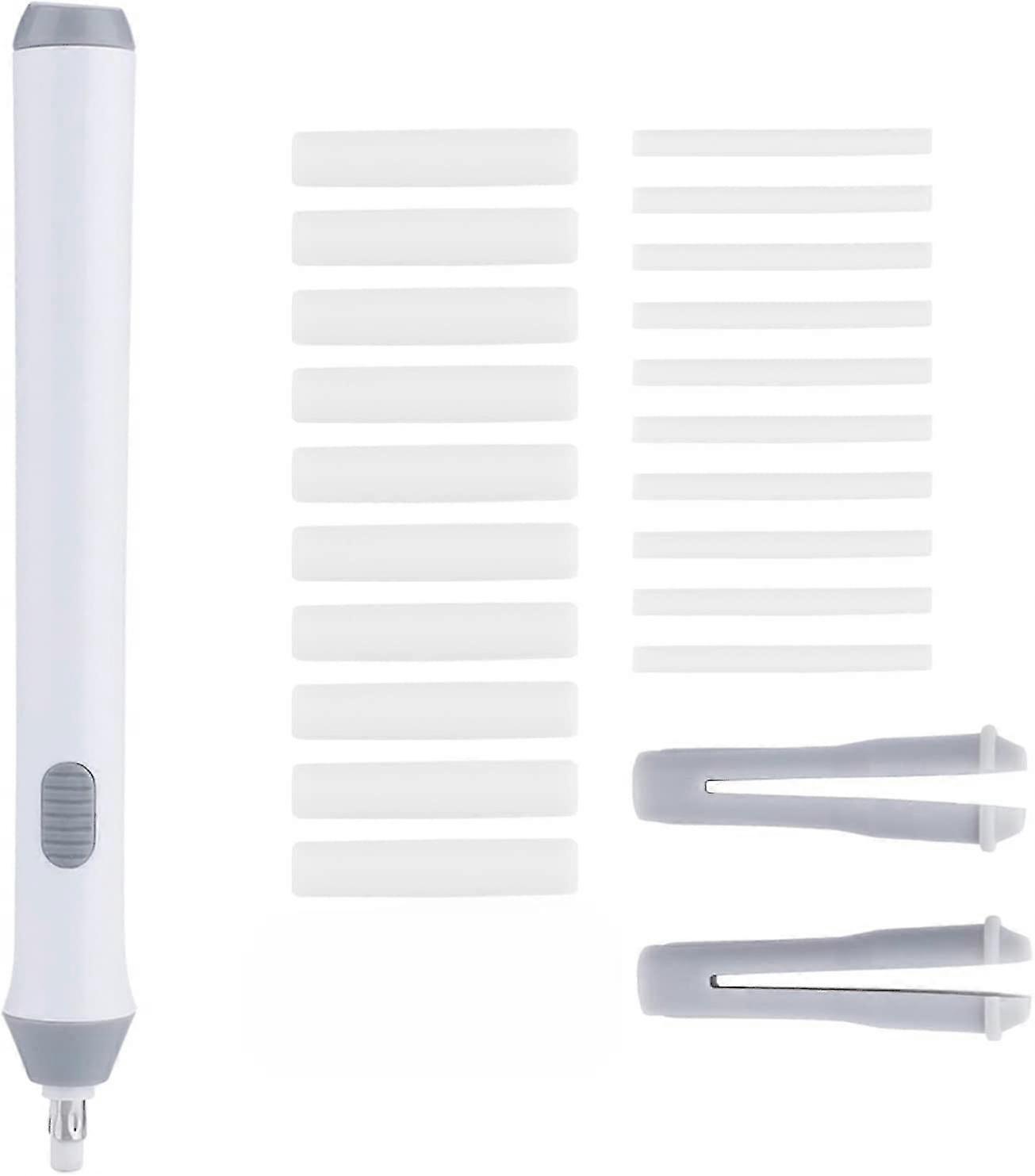 Electric Eraser Kit Automatic Pencil Eraser Battery Operated With 20 Eraser Refills Detailer Tool For Artists Sketching Pencilsdrafting Pencilgraphite