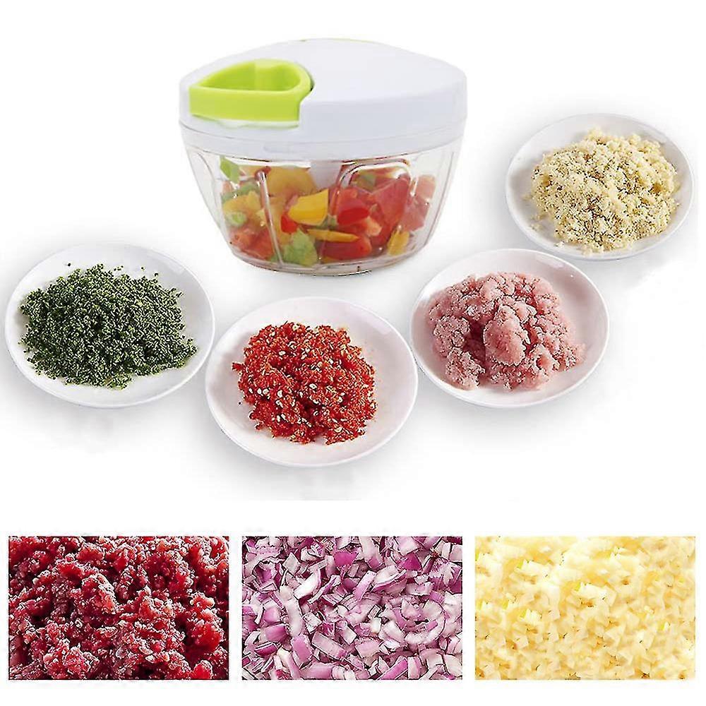 Manual Food Chopper Hand Pull Mincer Blender Mixer Food Processor