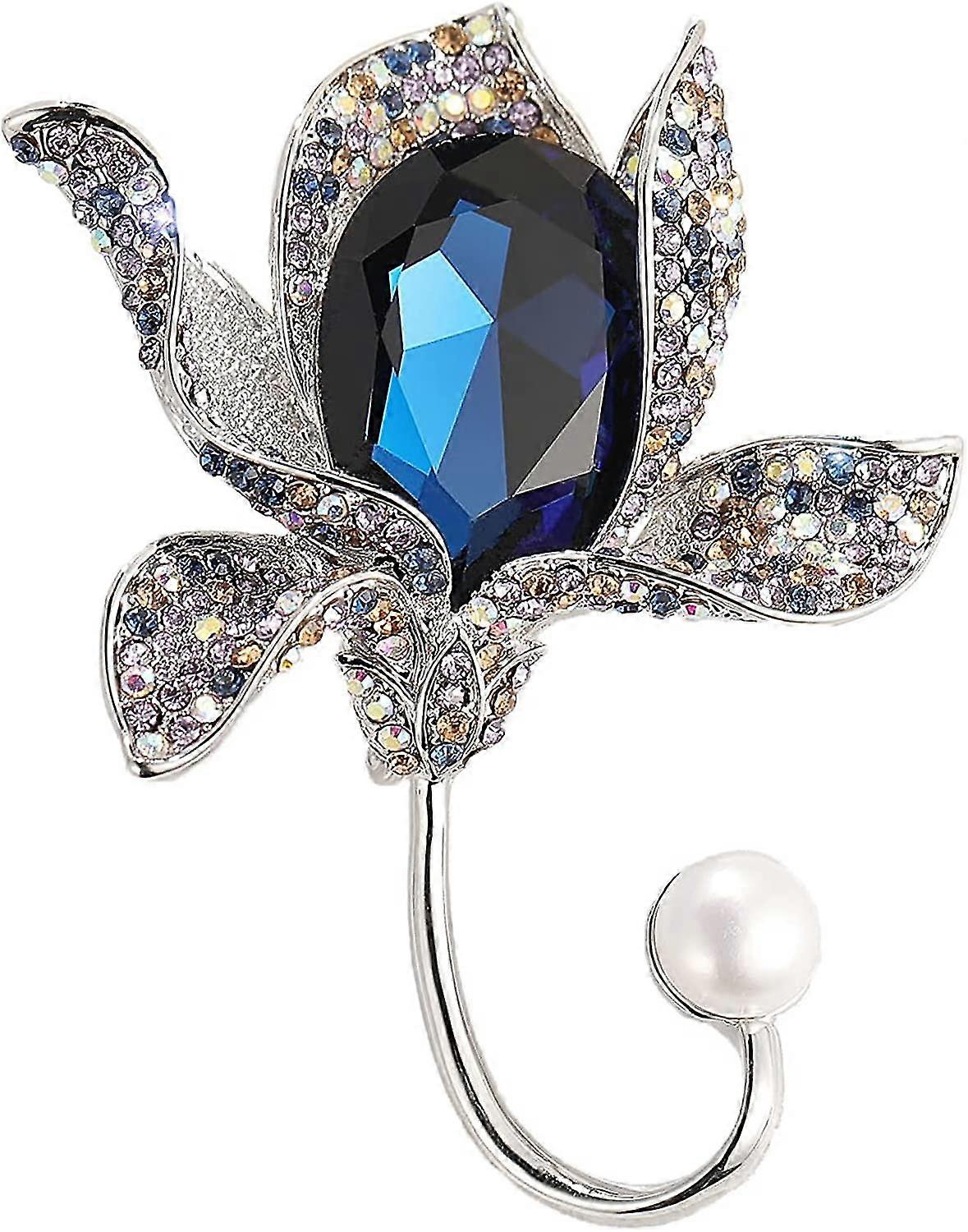 Elegant Leaf Corsage Brooches Jewelry For Women Fashion Pearl Costume Broaches And Pins