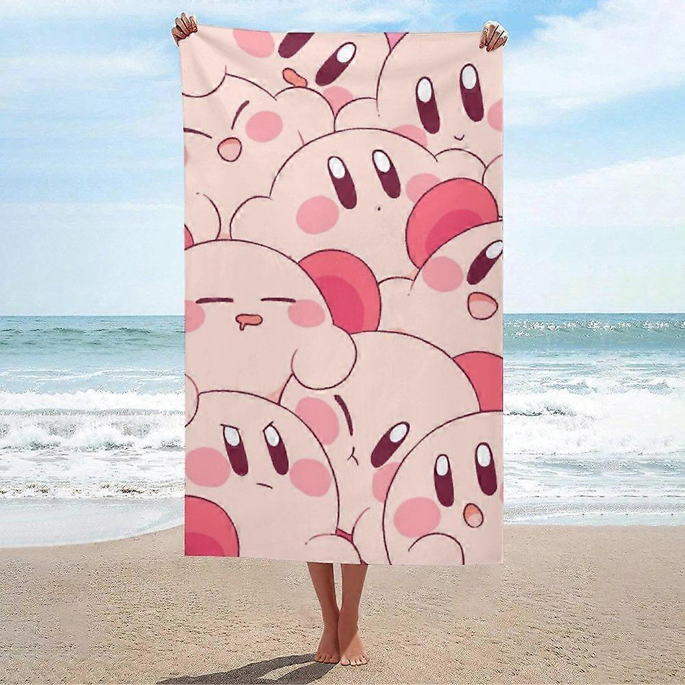 i746Kirby Pattern Microfiber Beach TowelxYJ4402