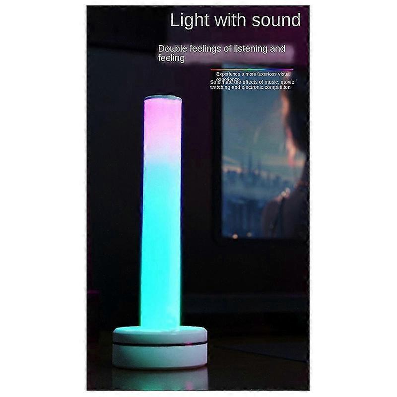 RGB Light Bar Music Synced RGB LED Light Bar Voice Controlled USB Night Light Voice Controlled Atmosphere Light