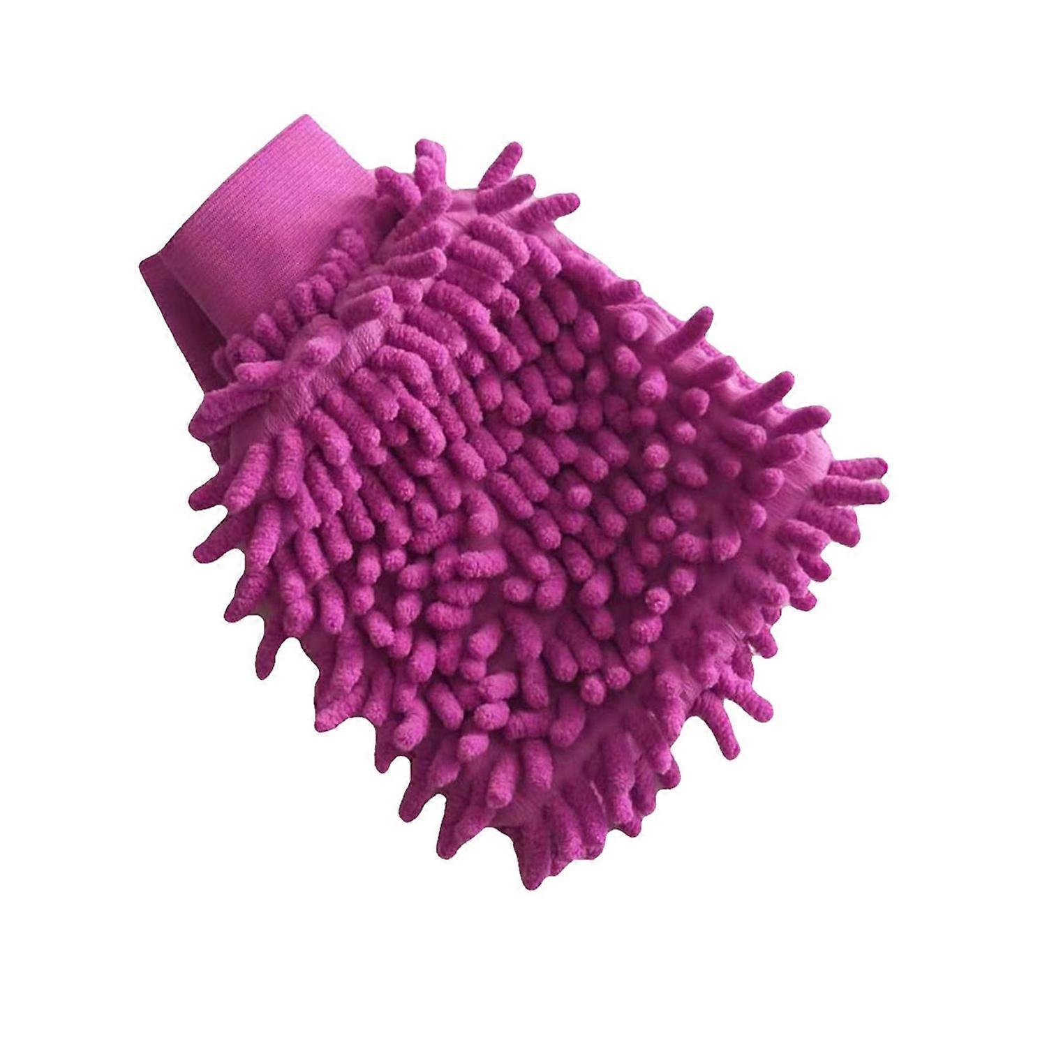 Car Wash Mitt Lint Free Highly Absorbent High-Density Dirt Removal Non-abrasive Machine Washable Car