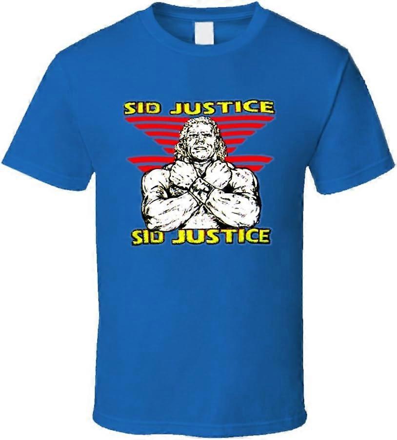 Sid Justice Retro Brottning T-shirt