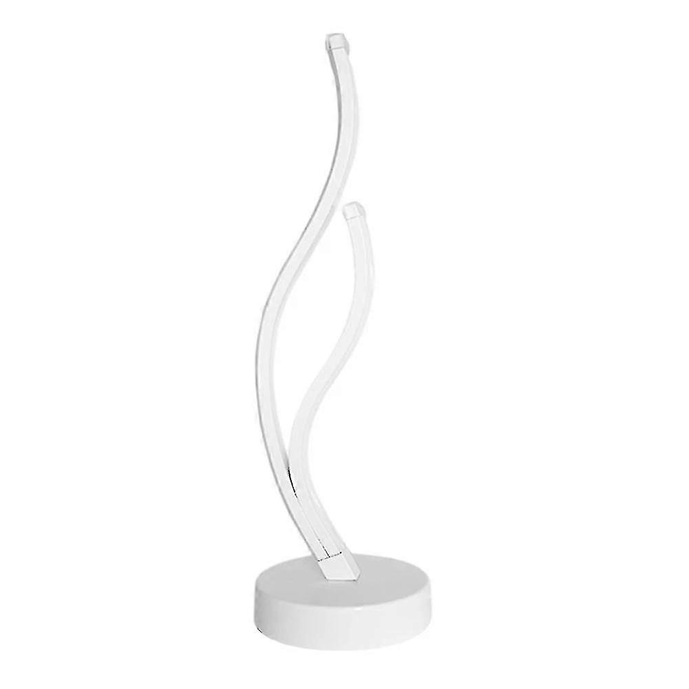 18w Modern Led Table Lamp Energy-saving Spiral Acrylic Bedside Decorative Lamp Night Light Reading Desk Light For Lighting Dcor