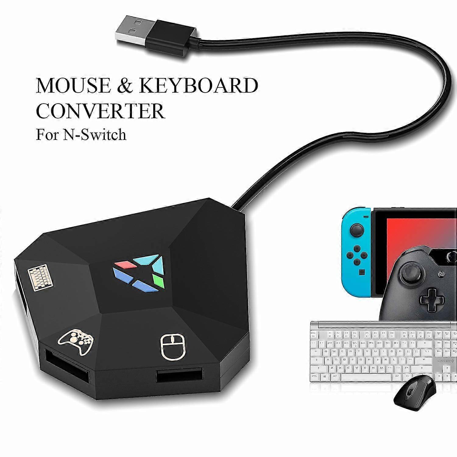 Adaptor Mus/tangentbord Nintendo Switch, PS4, Xbox One/360, PS3