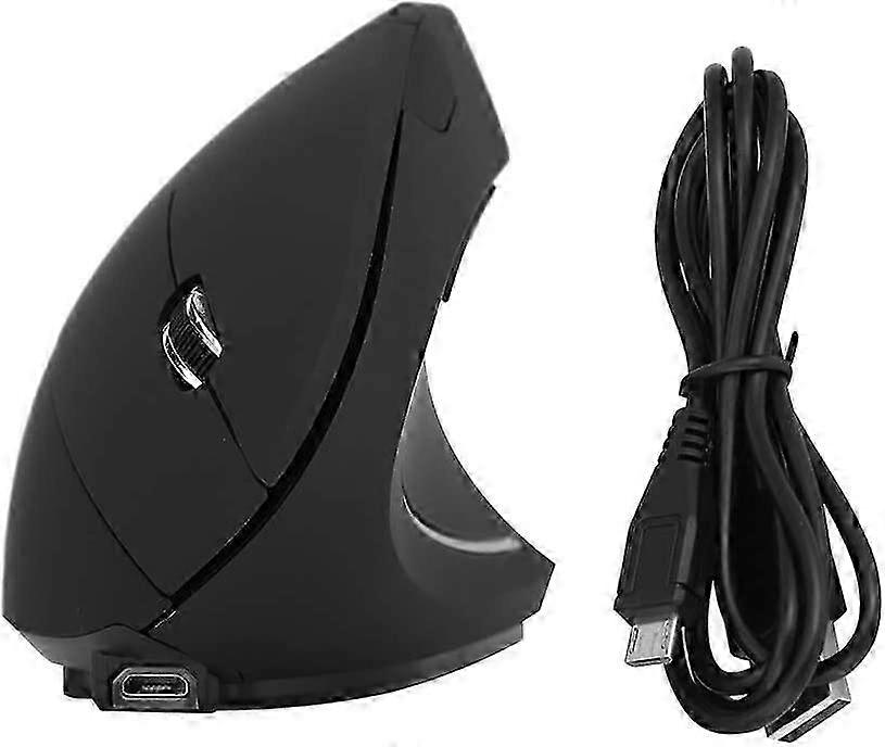 2.4GHz Wireless Vertical Ergonomic Gaming Mouse - 1600DPI Rechargeable