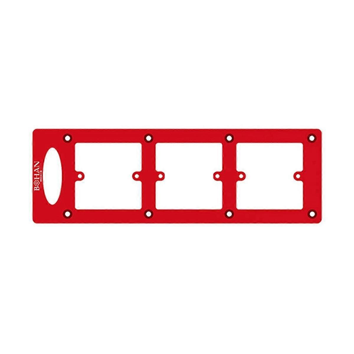 Switch Socket Bottom 86 Box Slotted Scribing Template Tool Opening Hole Decoration Tool Template El
