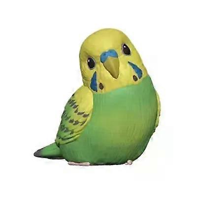 ホット純正バンダイパームバードチェリーウェンバードカークラウンシナモンオウム8色シロフクロウアクションフィギュアボックスエッグギフトおもちゃ