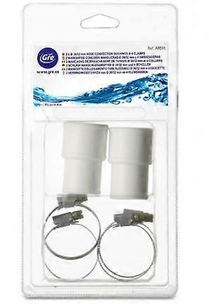 Ø38 connectors 2/32 4 clamps Ø38 / Ø32