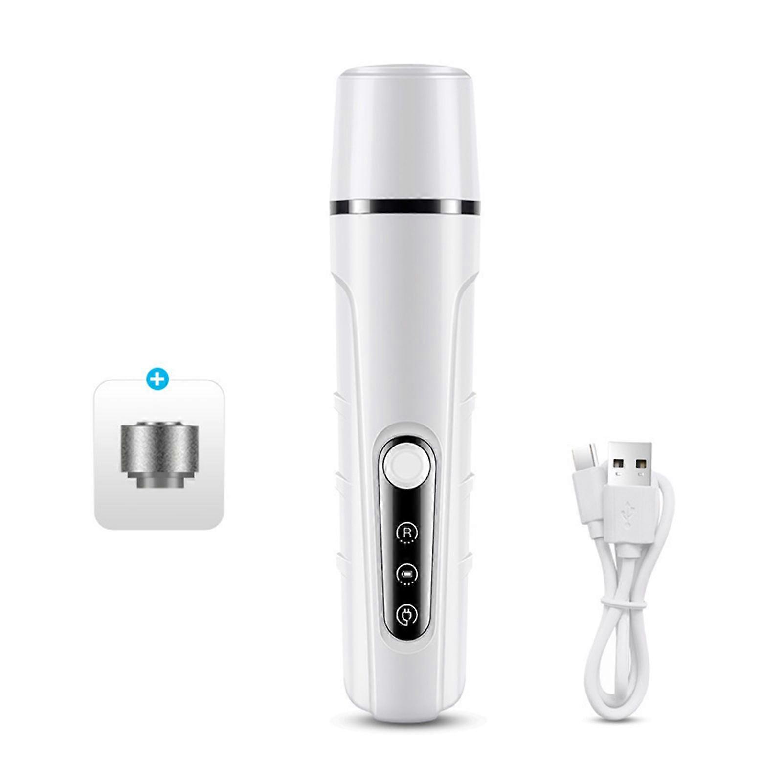 Electric Pet Nail Grinder with LED Light Professional 3-Speed Electric Rechargeable Nail Trimming Machine for Small Medium Large Pet