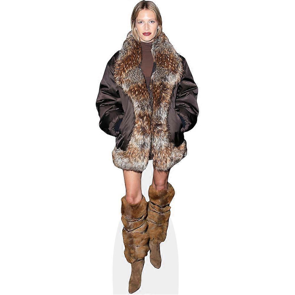 Helena Bordon (Fur) Cardboard Cutout (lifesize OR mini size). Standee. Stand Up.