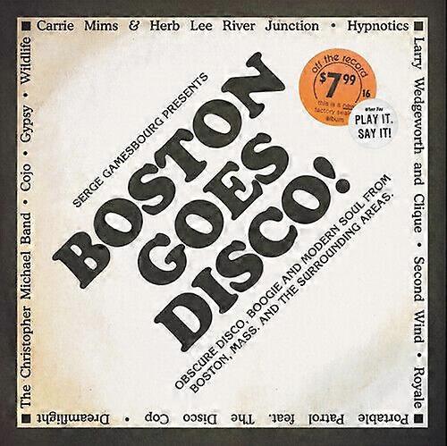 Various Artists Boston Goes Disco CD 2 discs (2018)