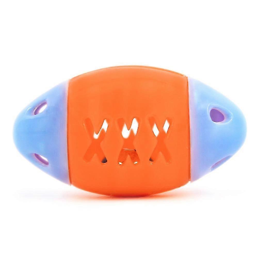 Oval Hollowed-out Fish Shape Pattern Pet Chew On Sound Pet